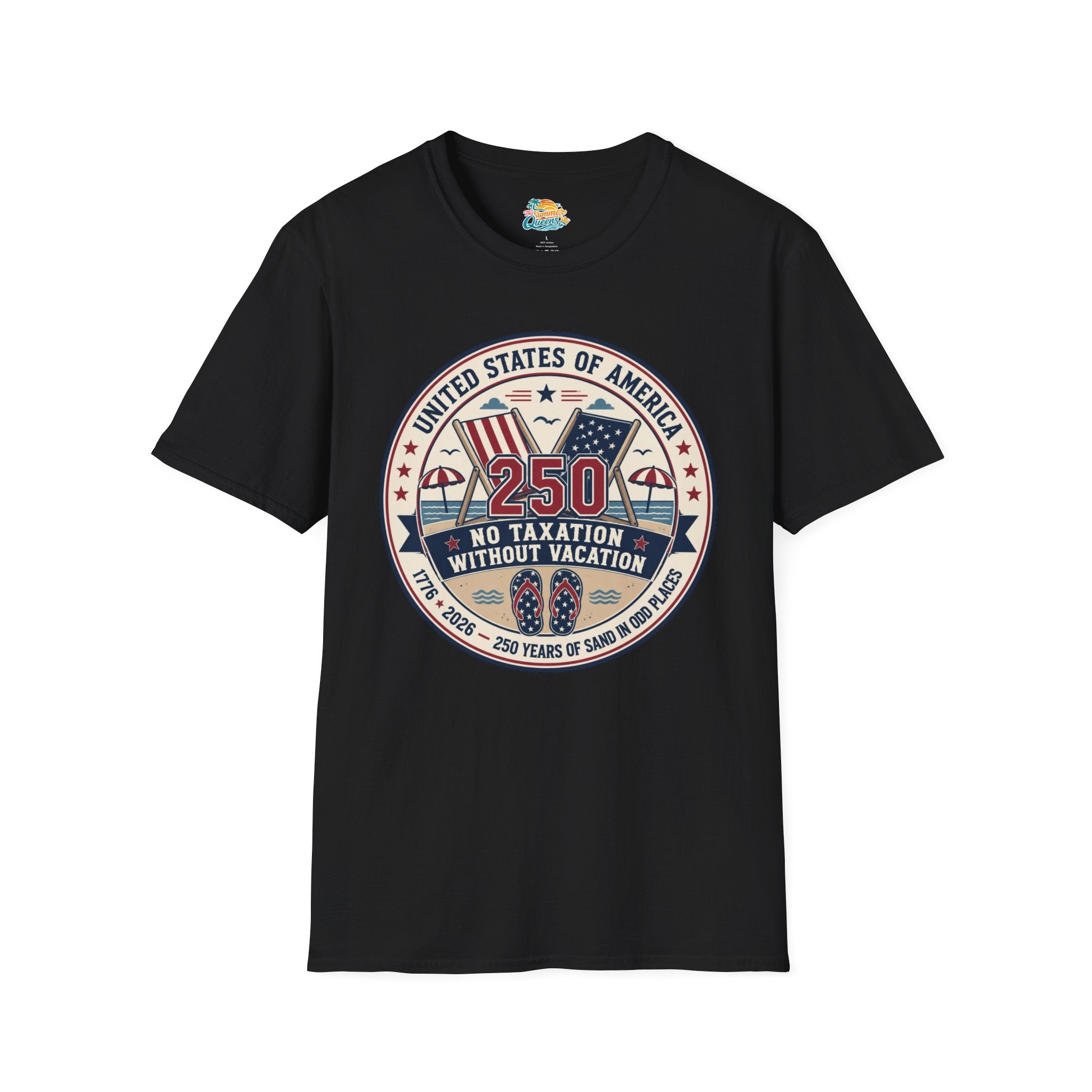 No Taxation Without Vacation T-Shirt
