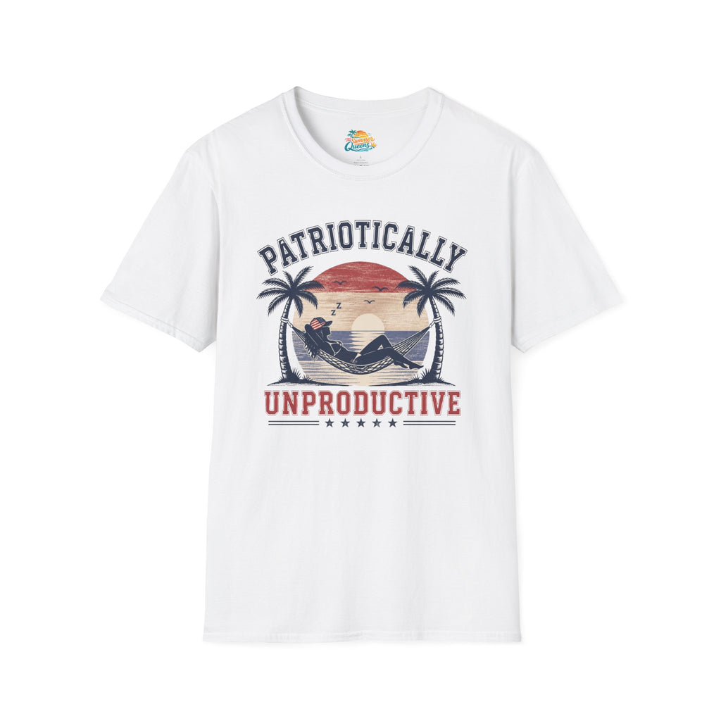 Patriotically Unproductive T-Shirt