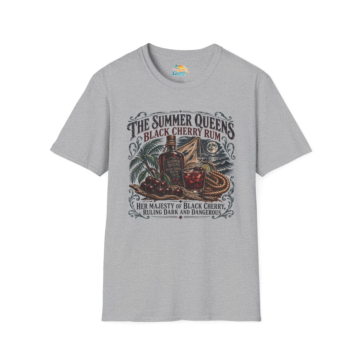 The Summer Queen’s Black Cherry Rum T-Shirt