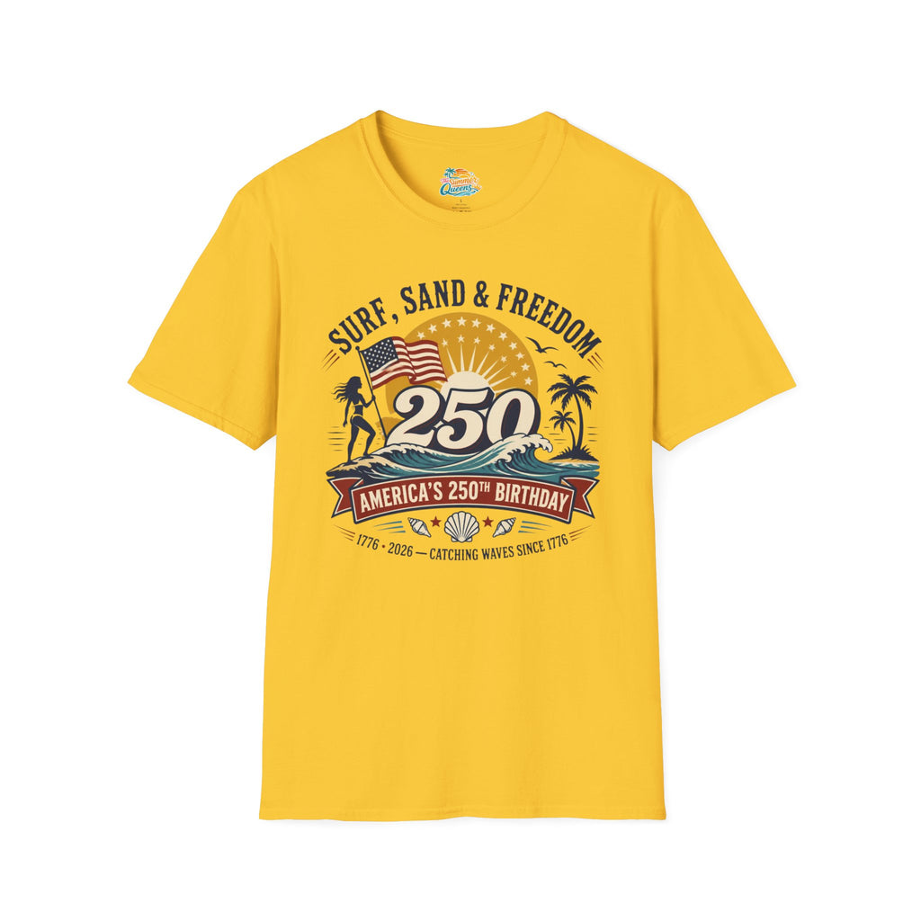 Surf, Sand & Freedom T-Shirt
