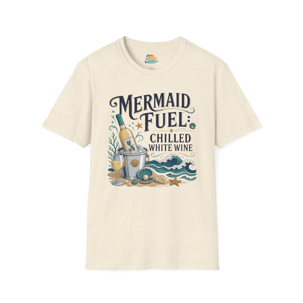 Mermaid Fuel Chilled White Wine T-Shirt