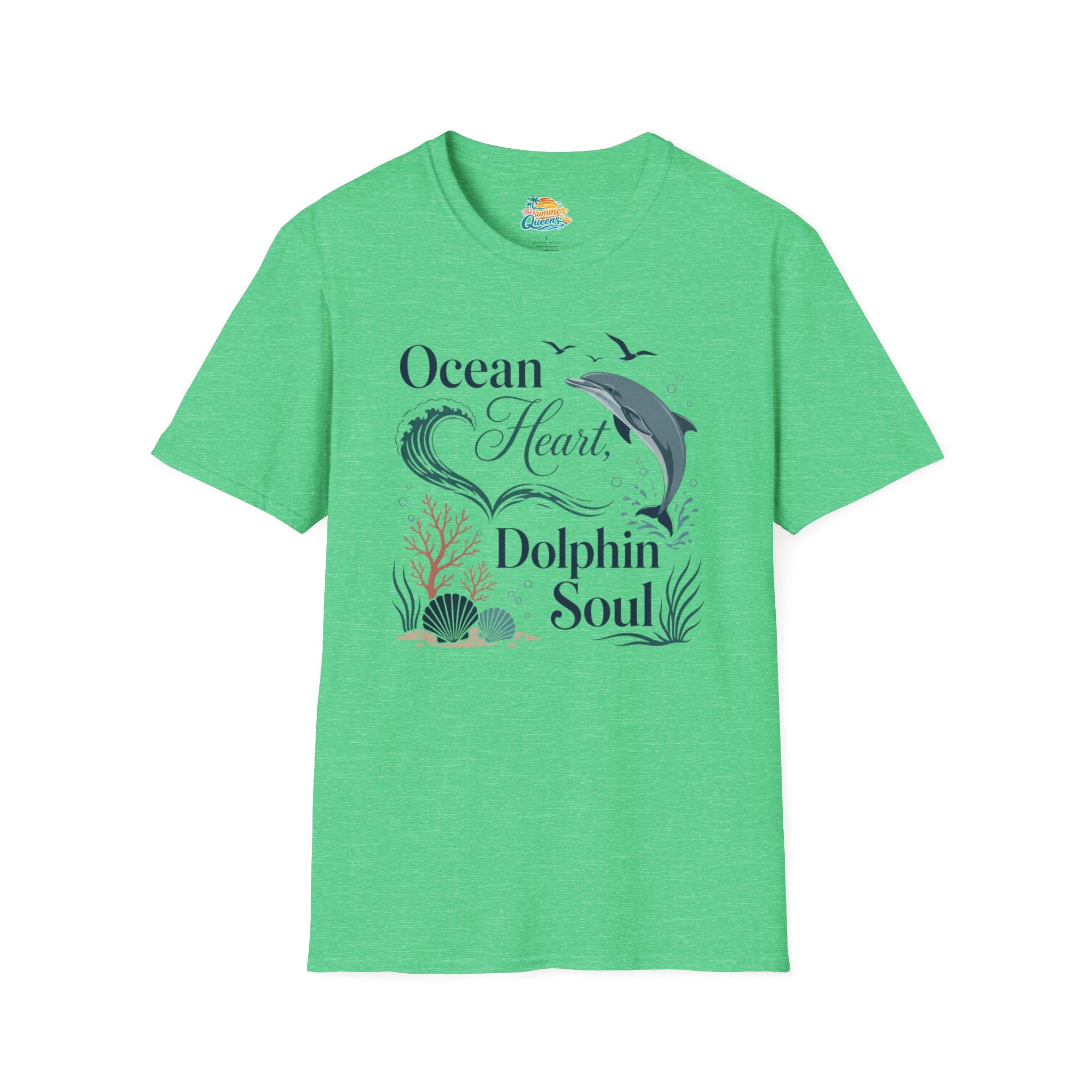 Ocean Heart Dolphin Soul T-Shirt