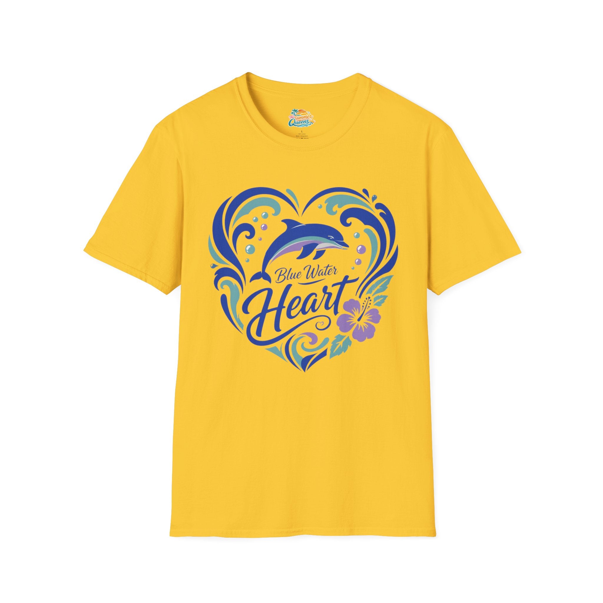 Blue Water Heart T-Shirt