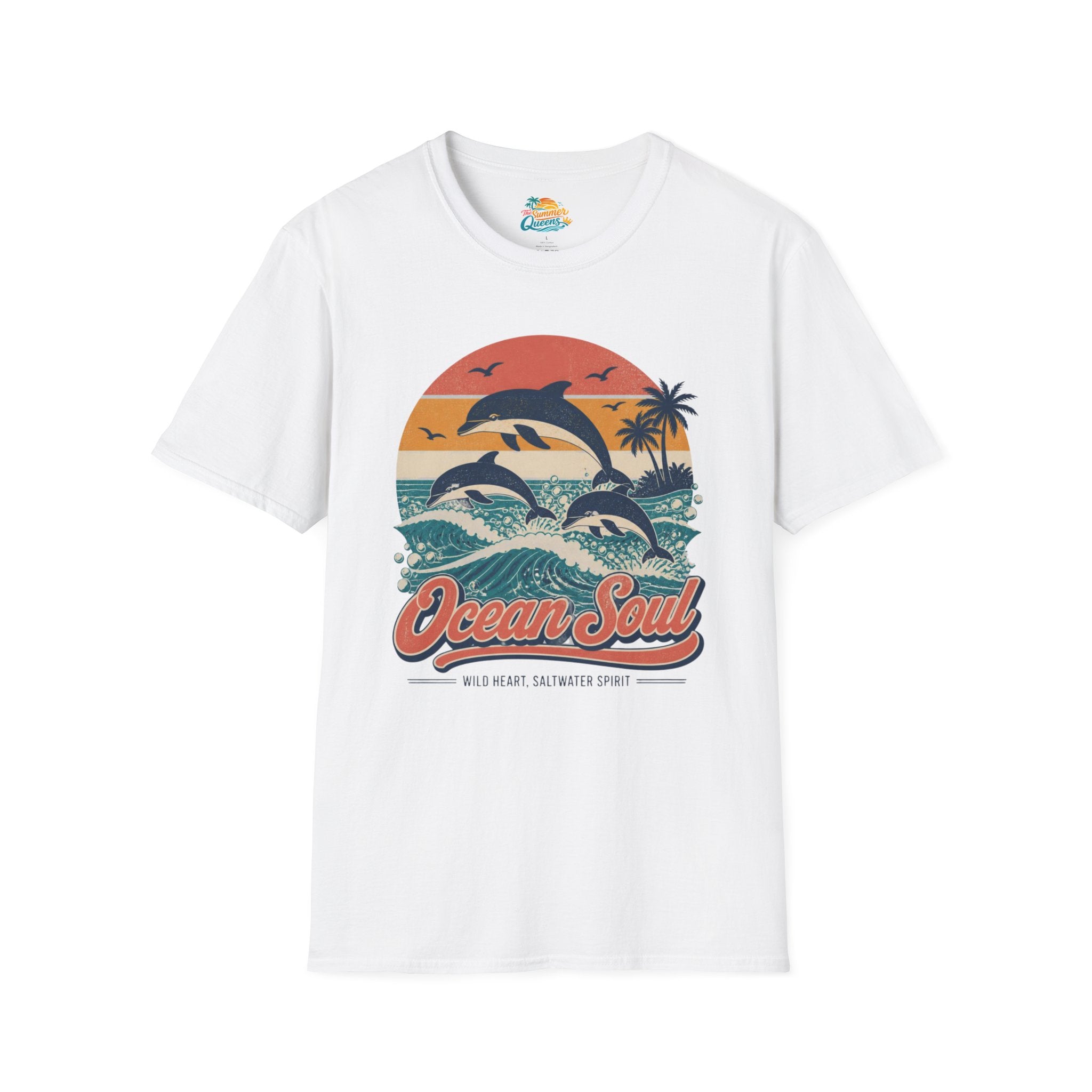 Ocean Soul Dolphin T‑Shirt