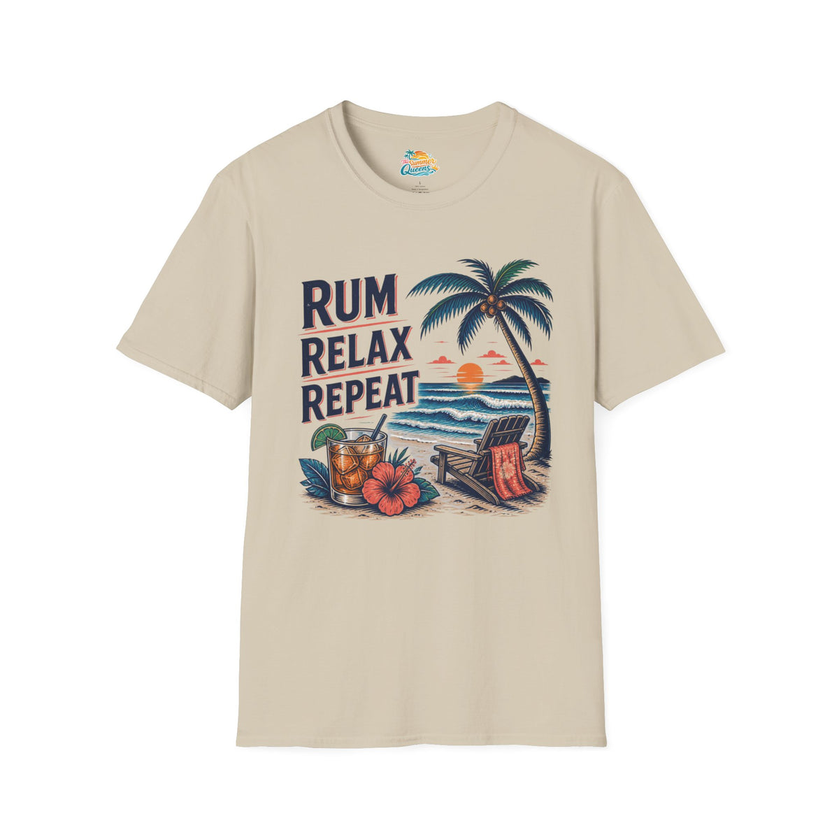 Rum Relax Repeat T-Shirt