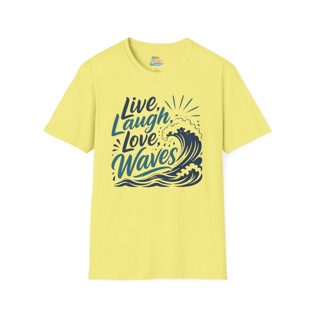 Live Laugh Love Waves T-Shirt