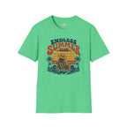 Endless Summer Club T-Shirt — Vintage Beach Sunset Graphic