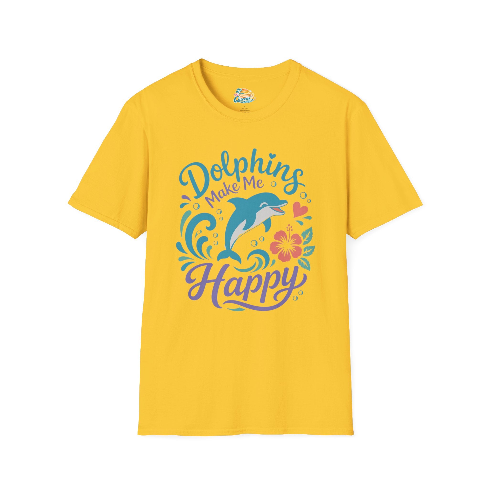 Dolphins Make Me Happy T-Shirt