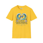 Love Dolphins Skip Dram T-Shirt