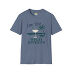 Low Tide High Spirits Cocktail T‑Shirt