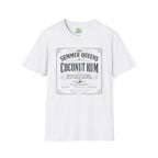 The Summer Queens Coconut Rum Label T-Shirt