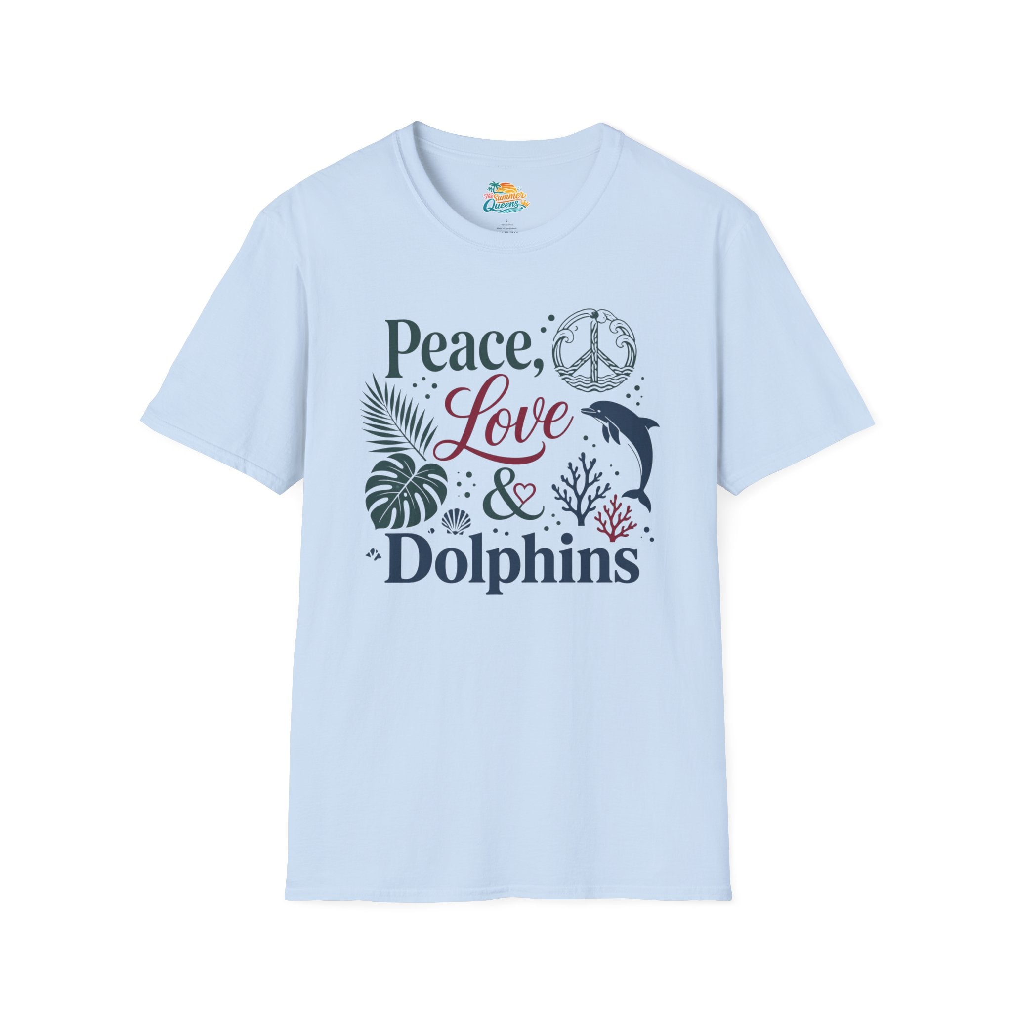 Peace, Love & Dolphins T-Shirt
