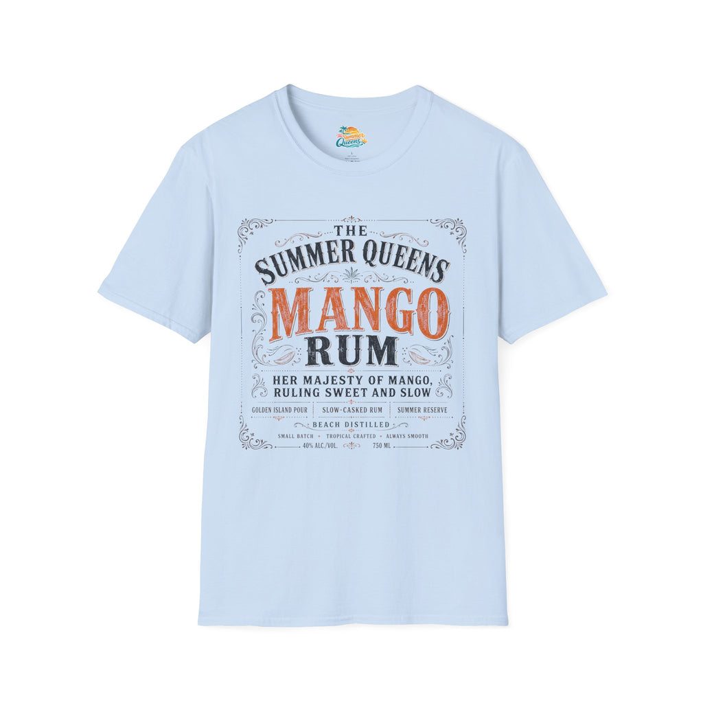 The Summer Queens Mango Rum Label T-Shirt