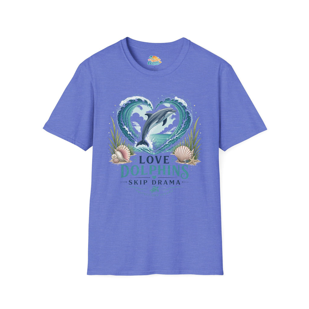Love Dolphins, Skip Drama T-Shirt
