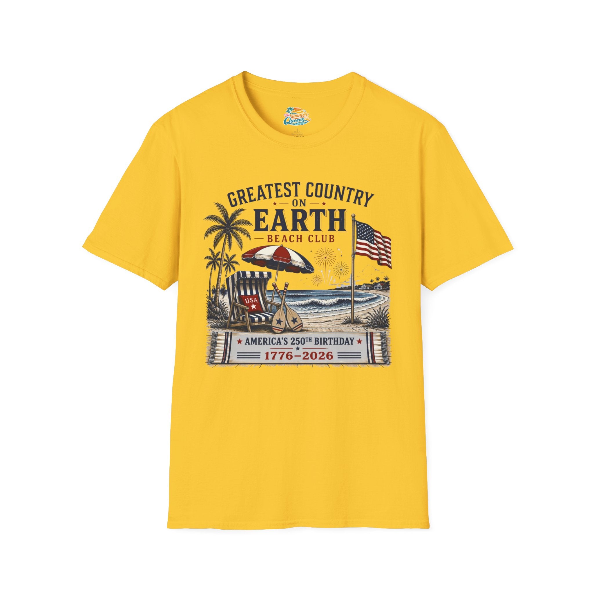 Greatest Country on Earth Beach Club T-Shirt