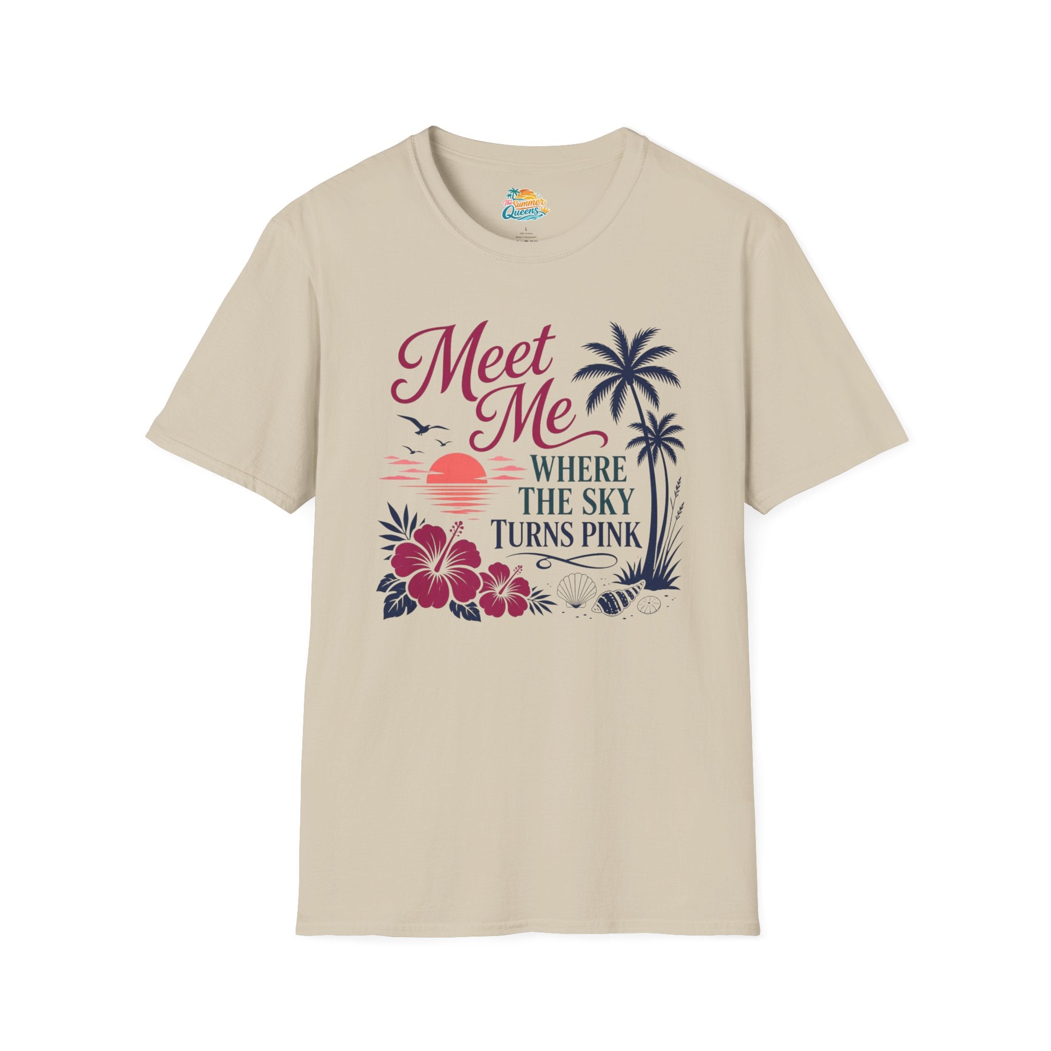 Meet Me Where the Sky Turns Pink T-Shirt