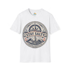 Stay Salty Coastal T-Shirt – Nautical Compass & Sailboat Design