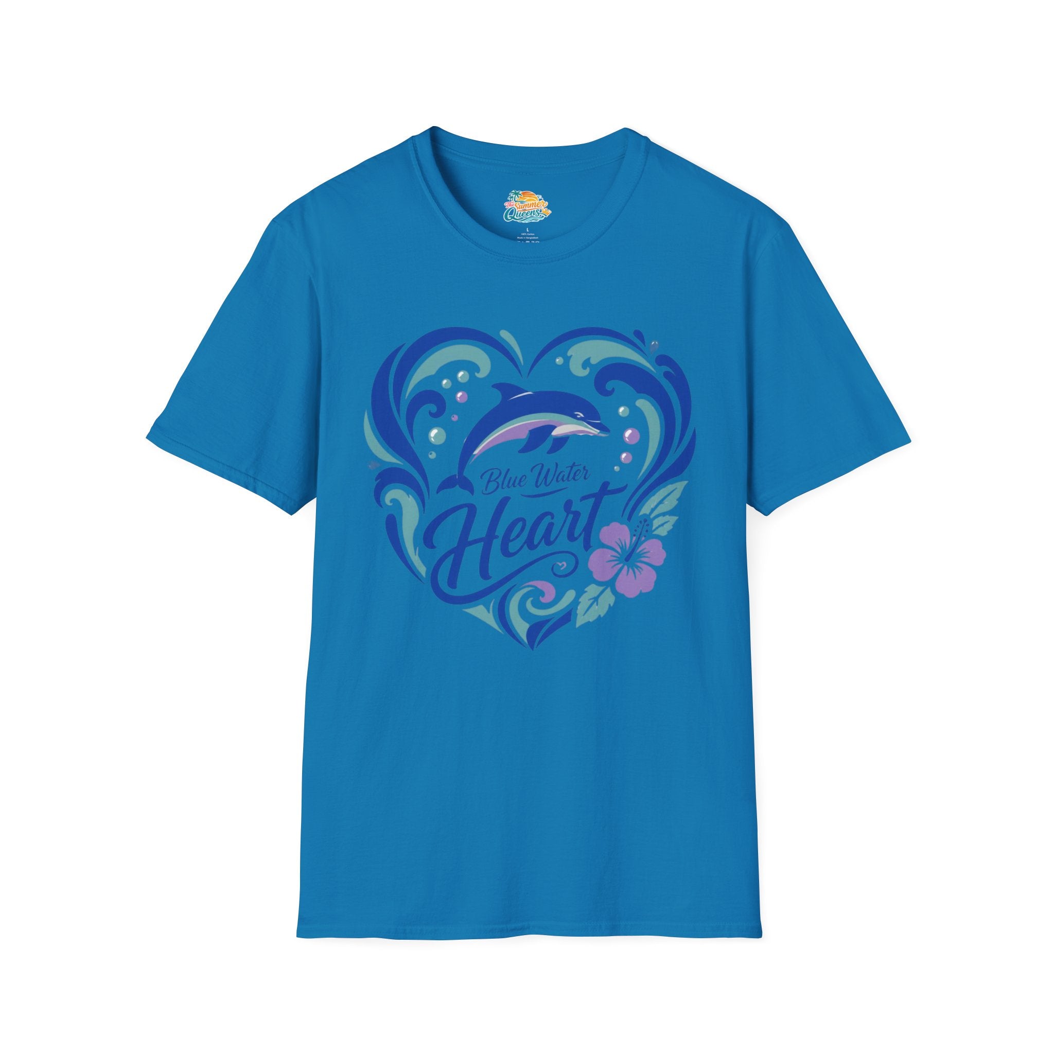 Blue Water Heart T-Shirt