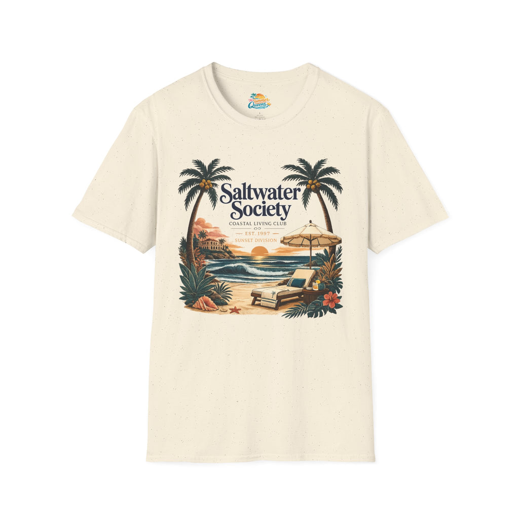 Saltwater Society Coastal Living T-Shirt