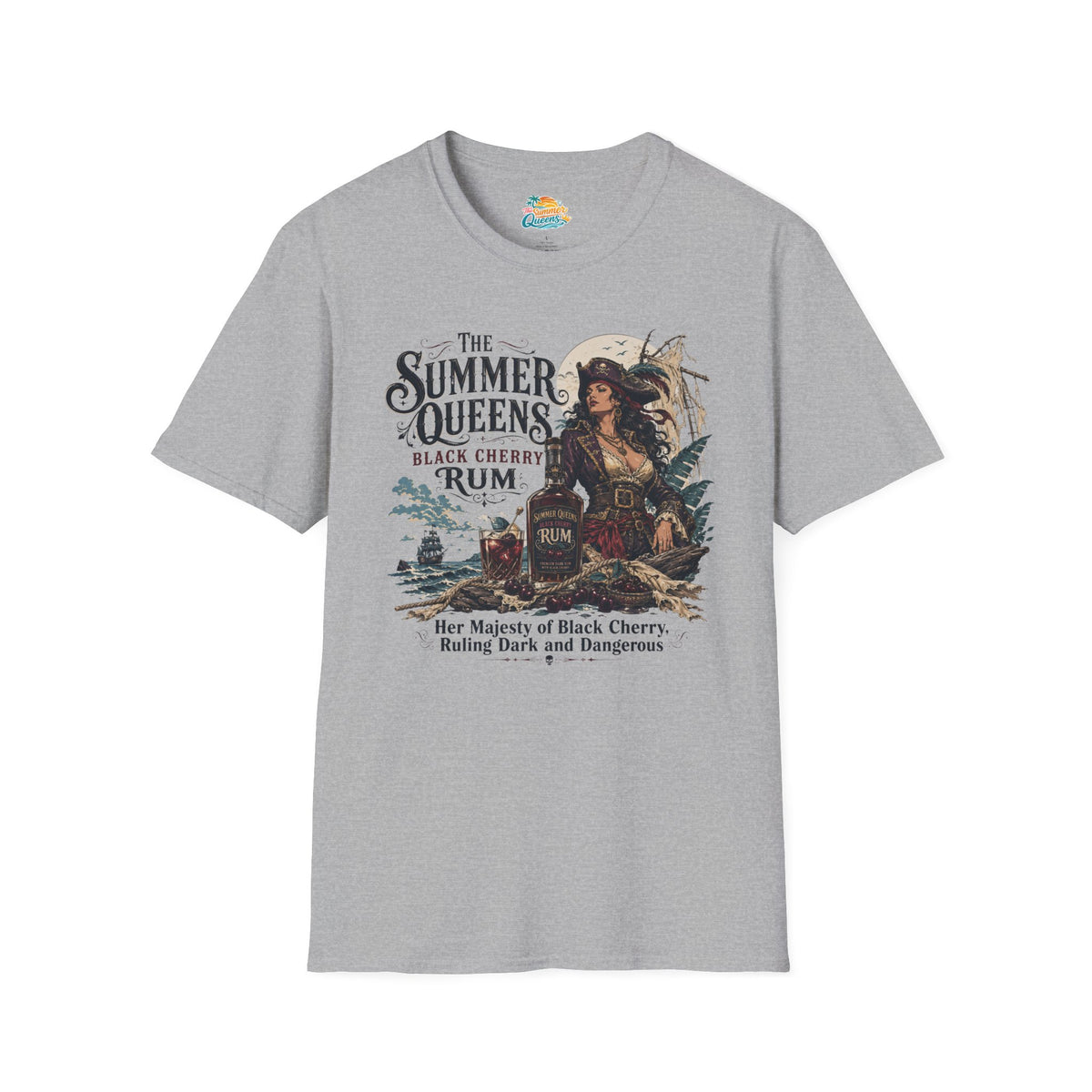 The Summer Queens Black Cherry Rum T-Shirt