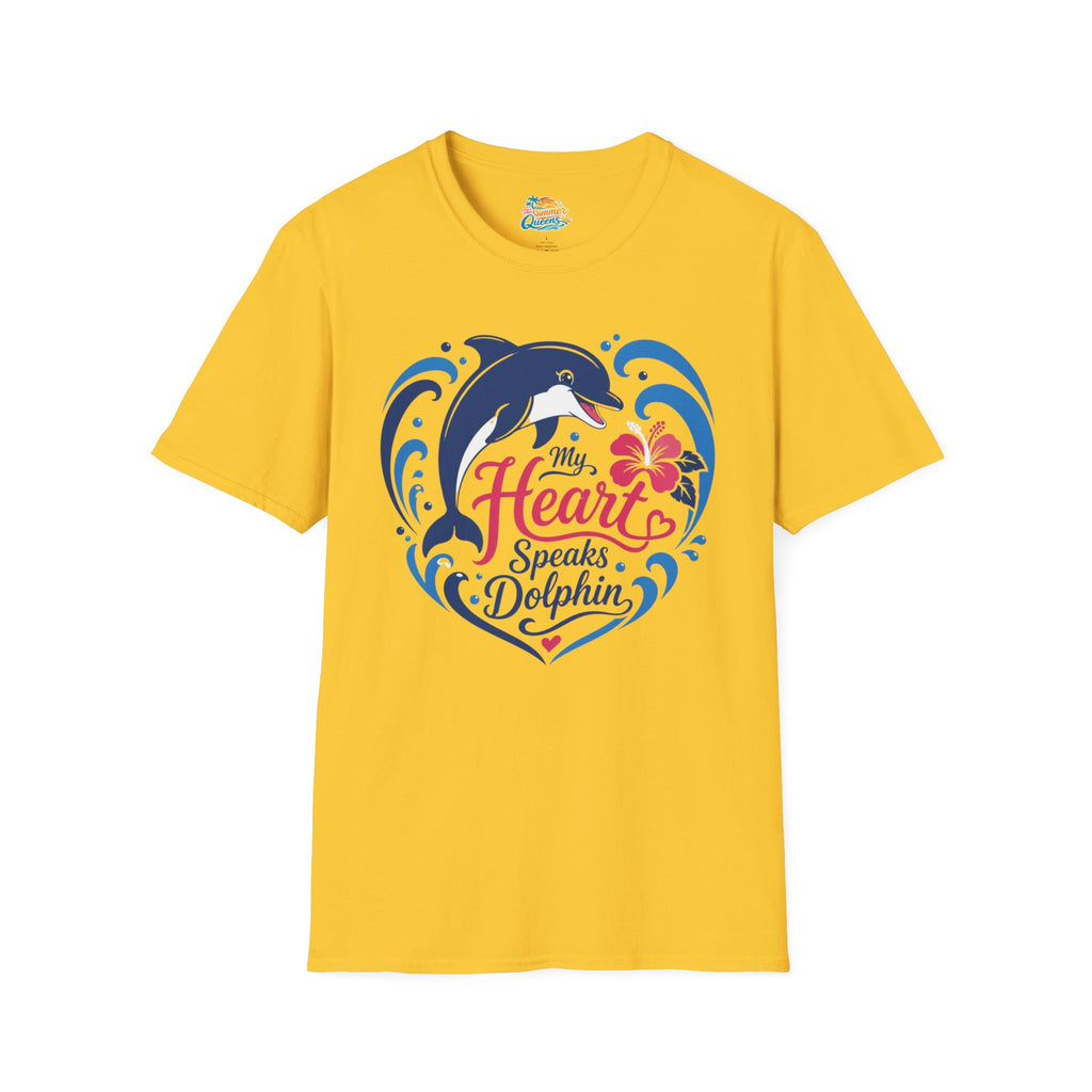 My Heart Speaks Dolphin T-Shirt