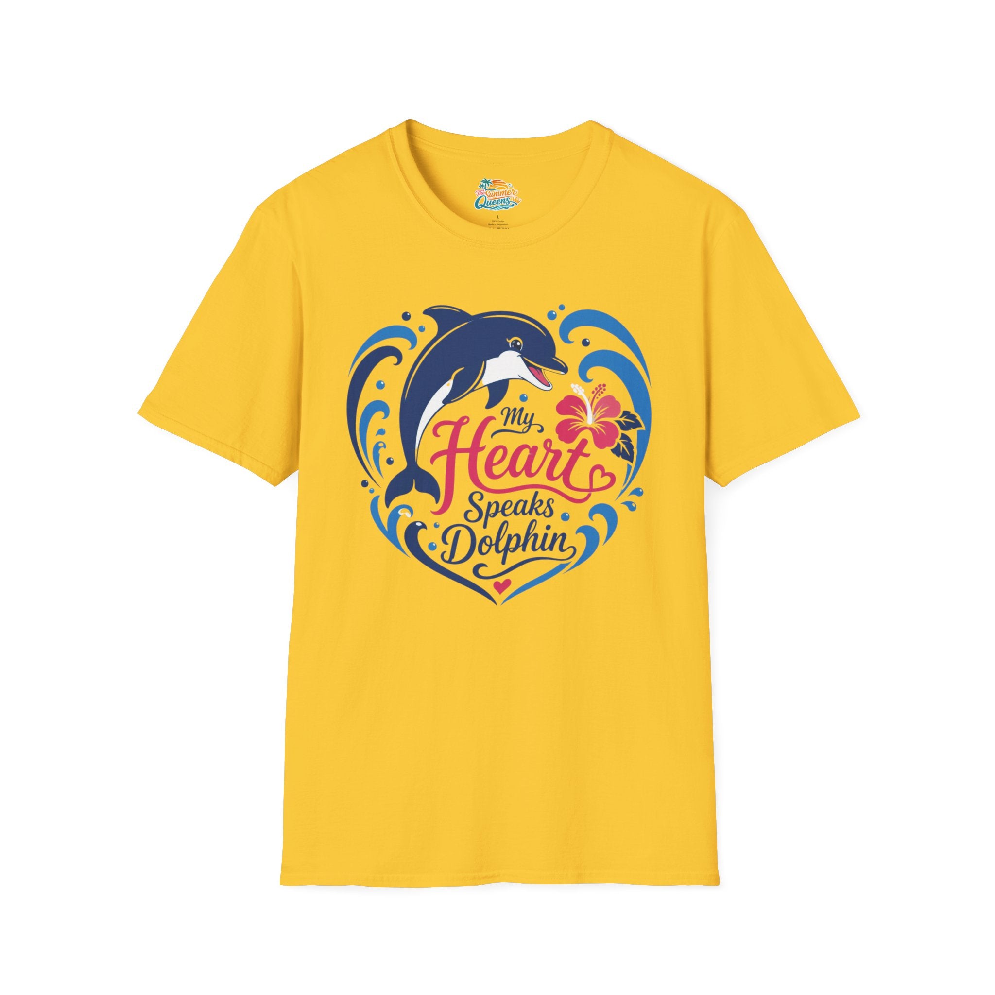 My Heart Speaks Dolphin T-Shirt