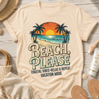 Beach Please Coastal T-Shirt
