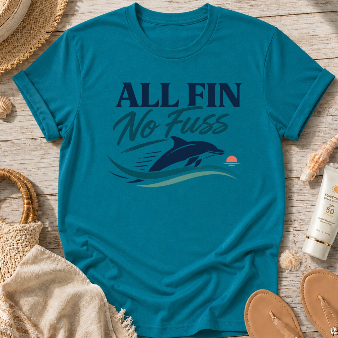 All Fin No Fuss T-Shirt