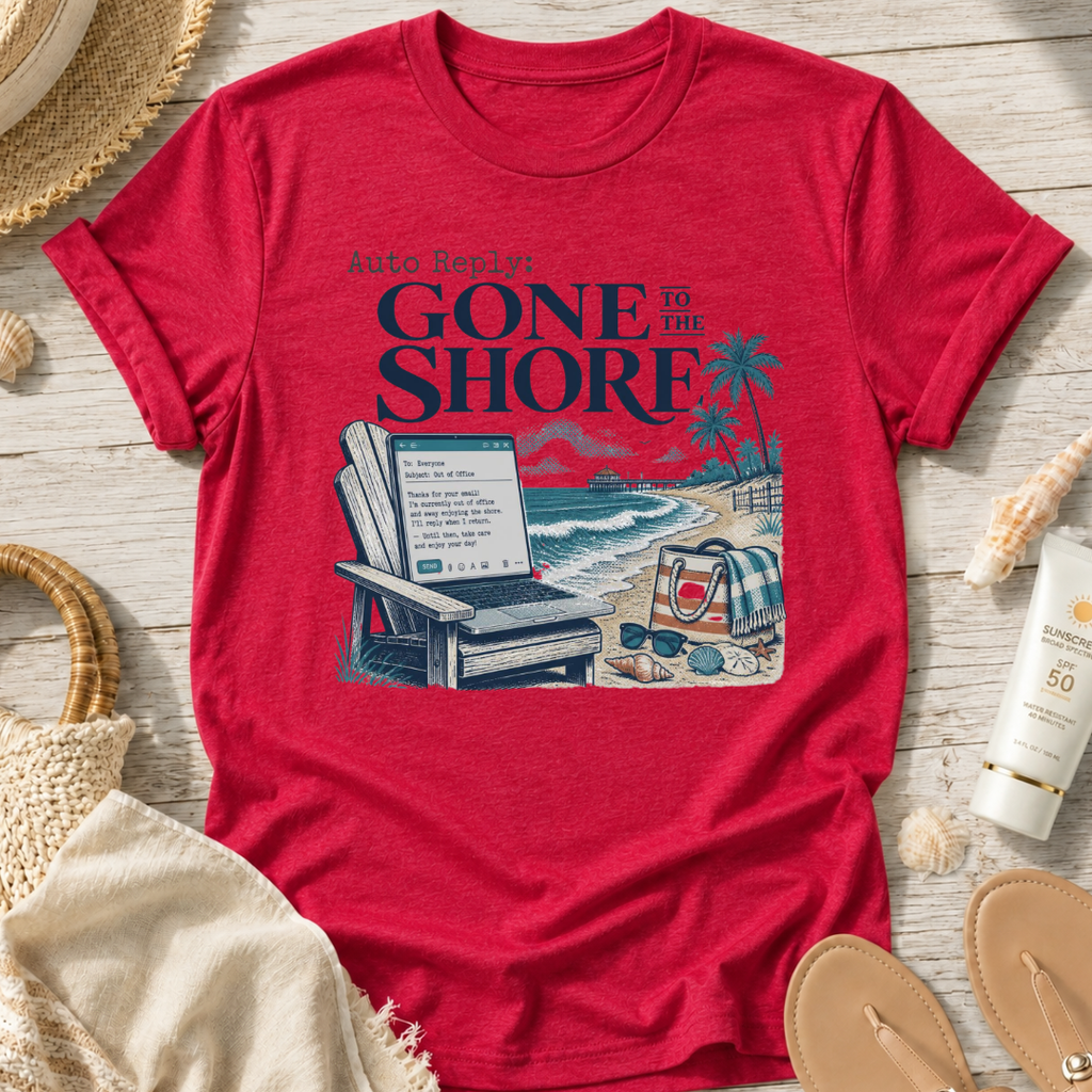 Auto Reply: Gone to the Shore T-Shirt