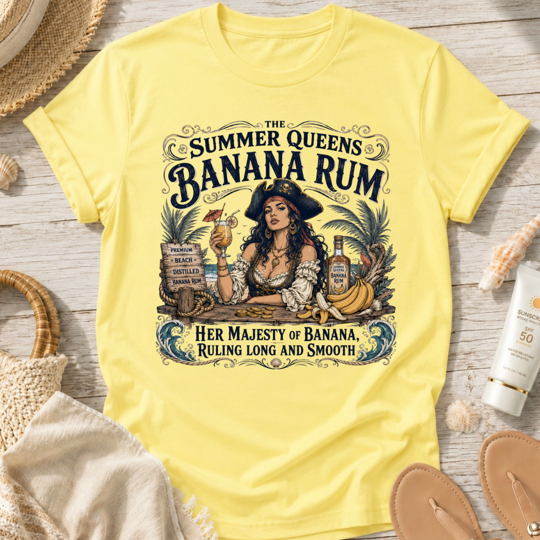 The Summer Queens Banana Rum T-Shirt