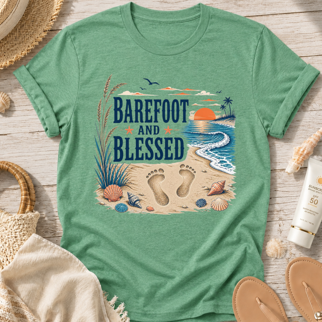 Barefoot and Blessed T-Shirt