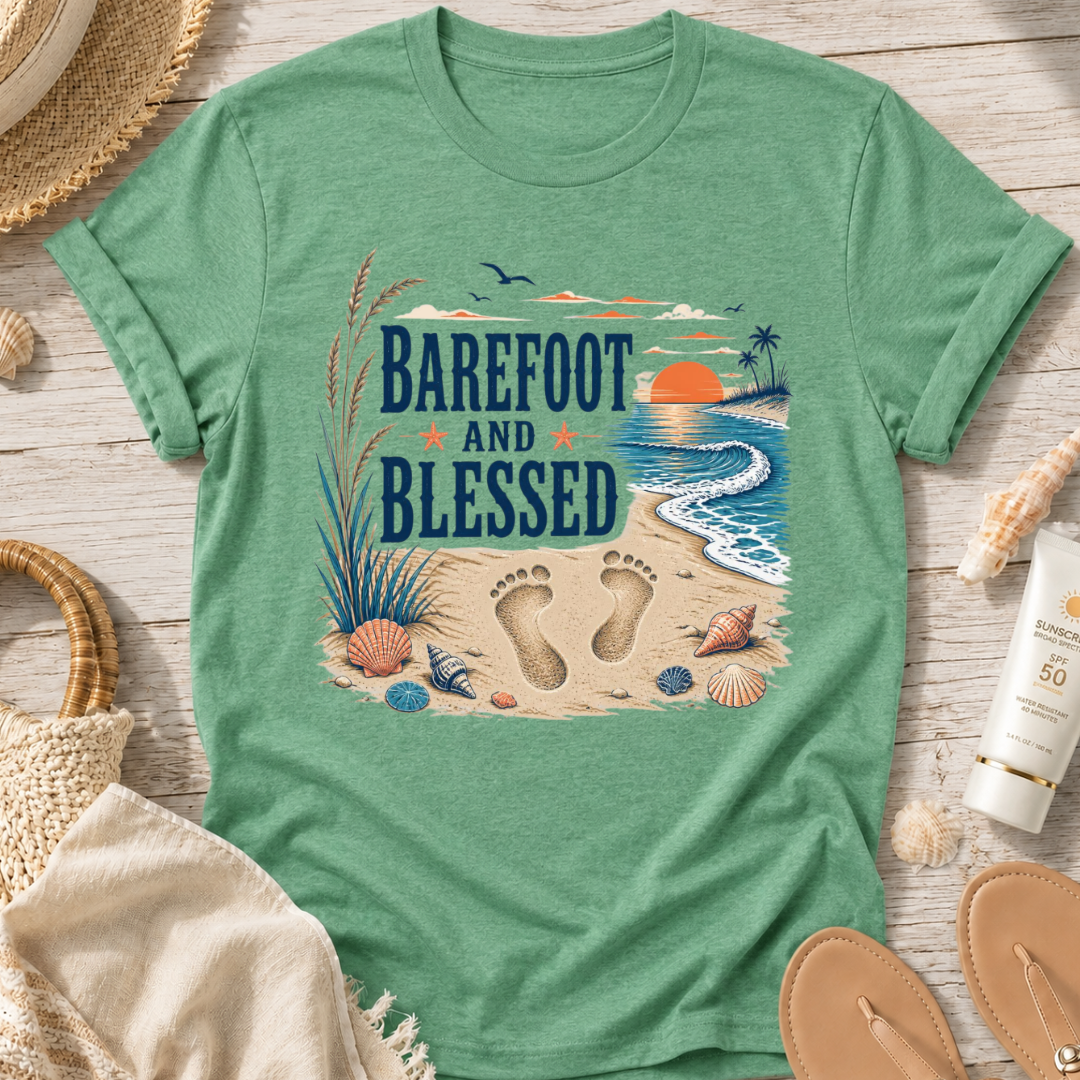 Barefoot and Blessed T-Shirt