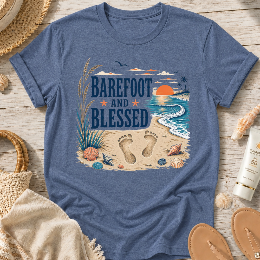 Barefoot and Blessed T-Shirt