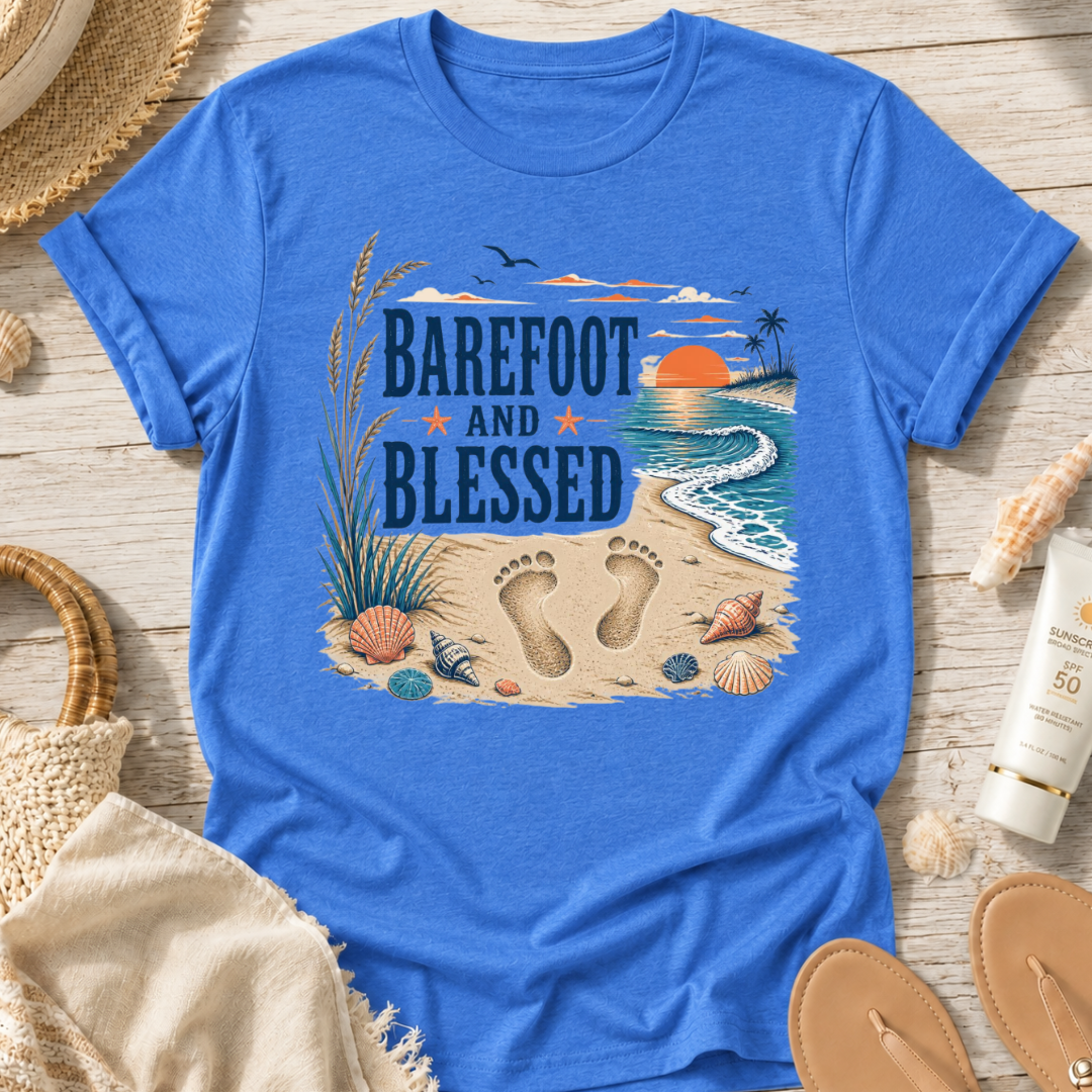 Barefoot and Blessed T-Shirt