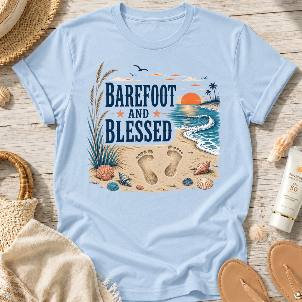 Barefoot and Blessed T-Shirt
