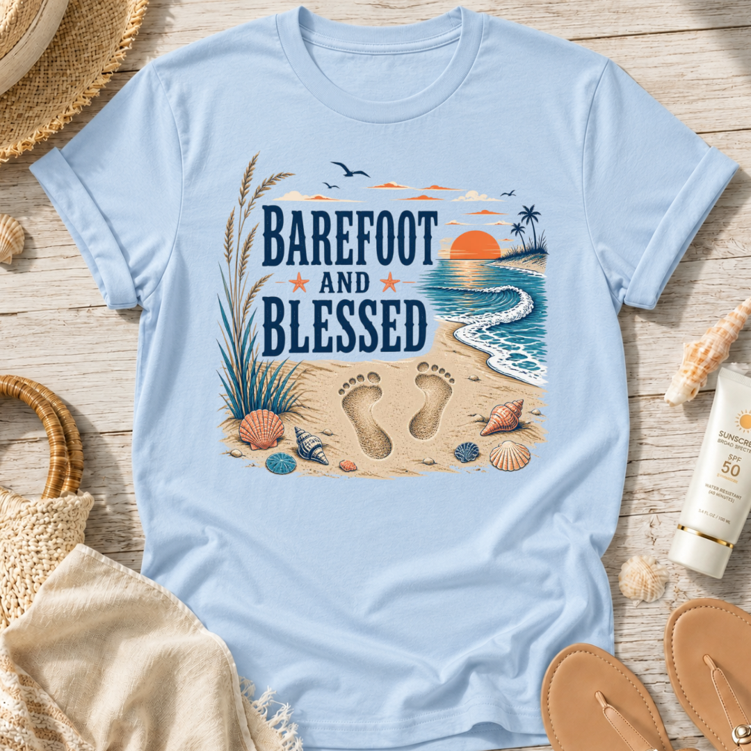 Barefoot and Blessed T-Shirt