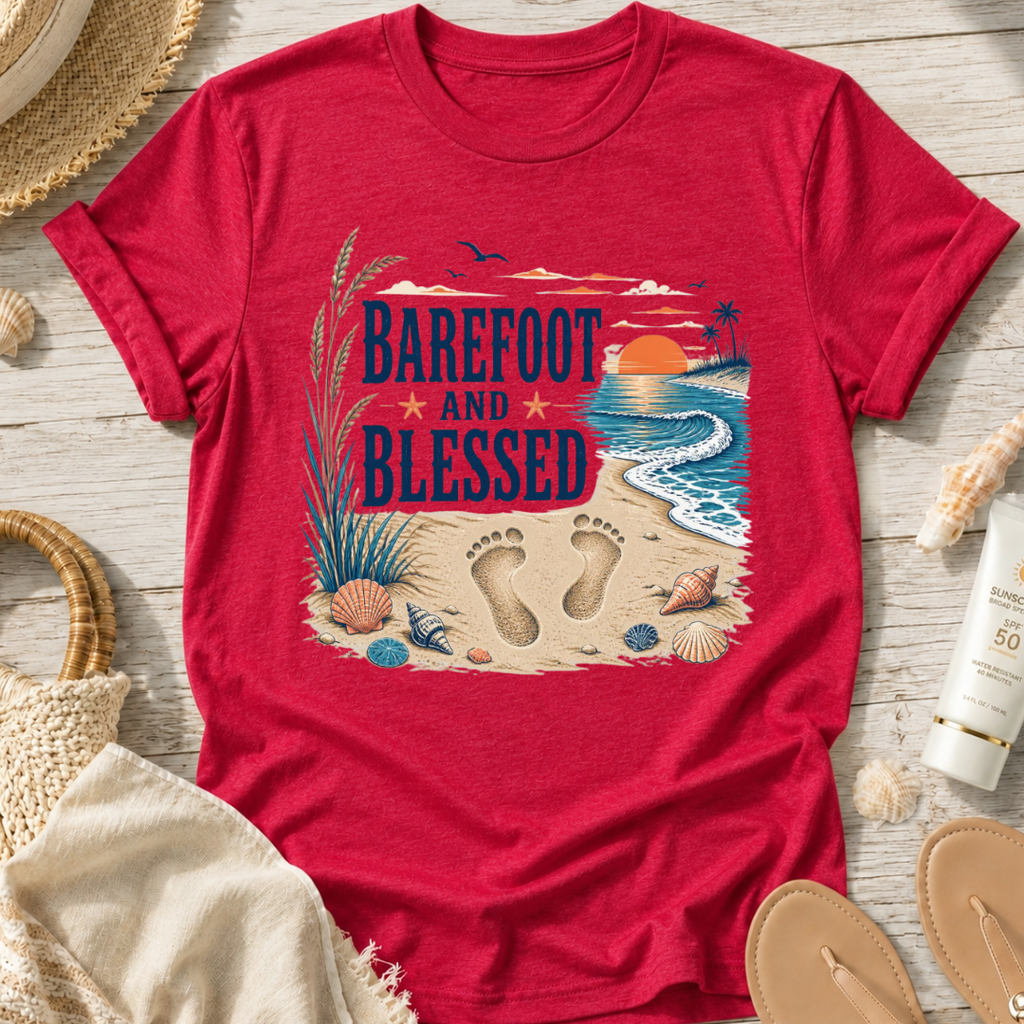 Barefoot and Blessed T-Shirt