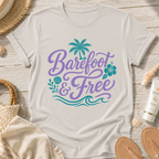 Barefoot & Free Beach T‑Shirt