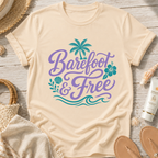 Barefoot & Free Beach T‑Shirt