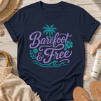 Barefoot & Free Beach T‑Shirt