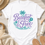 Barefoot & Free Beach T‑Shirt