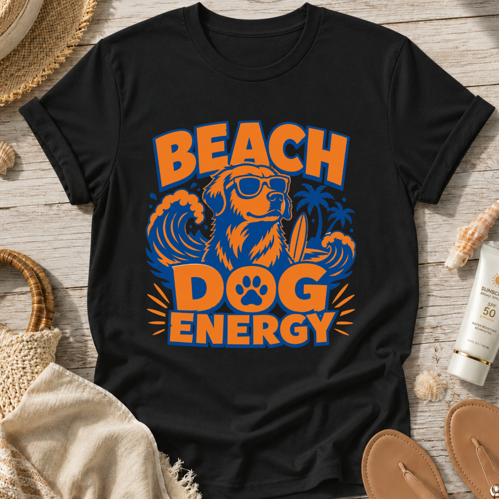 Beach Dog Energy T-Shirt