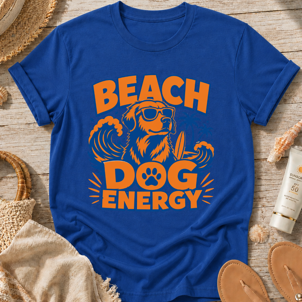 Beach Dog Energy T-Shirt