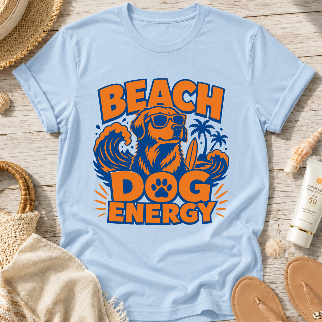 Beach Dog Energy T-Shirt