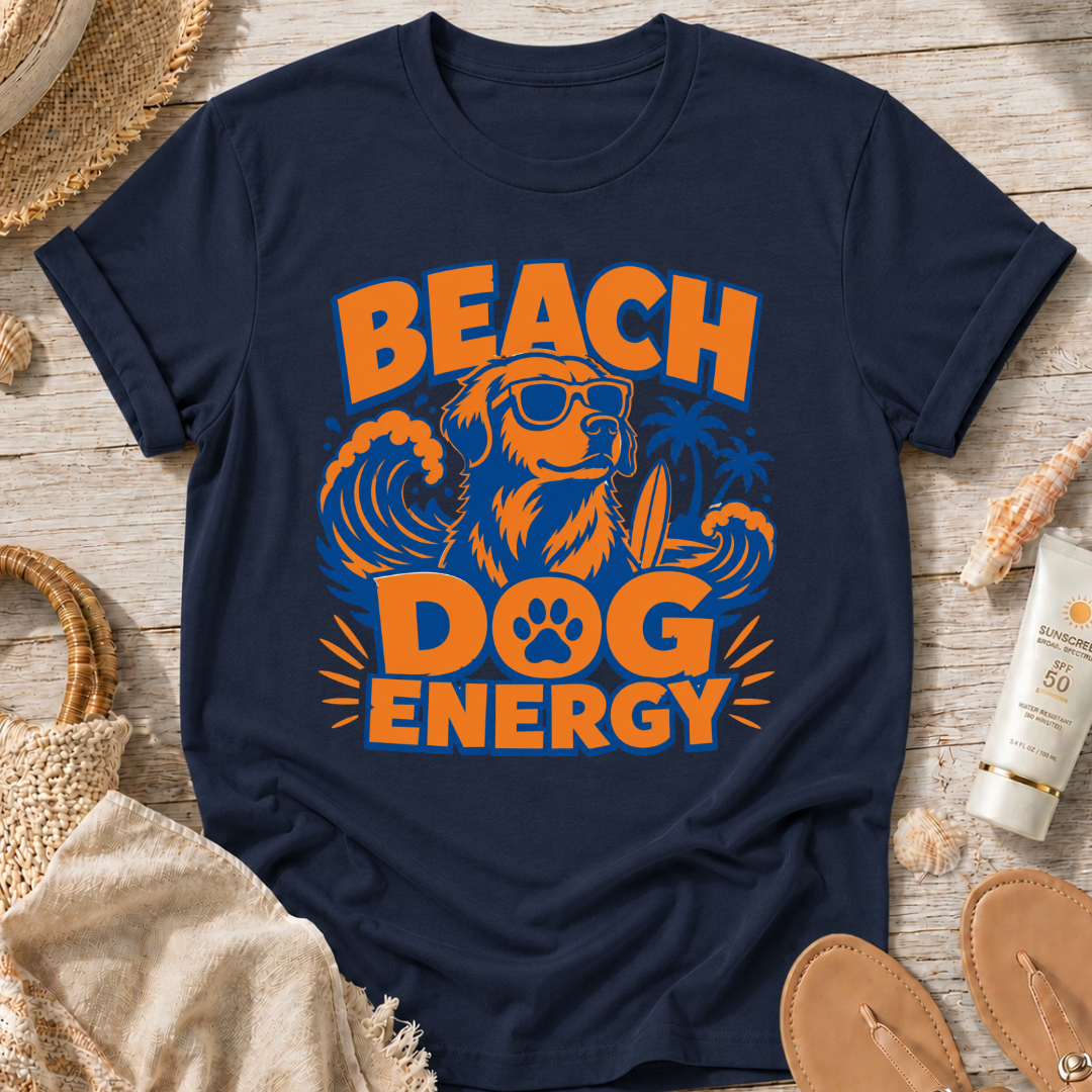 Beach Dog Energy T-Shirt