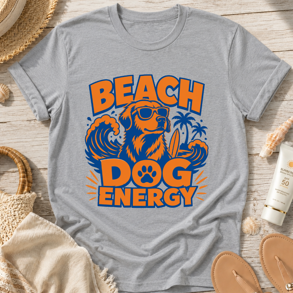 Beach Dog Energy T-Shirt