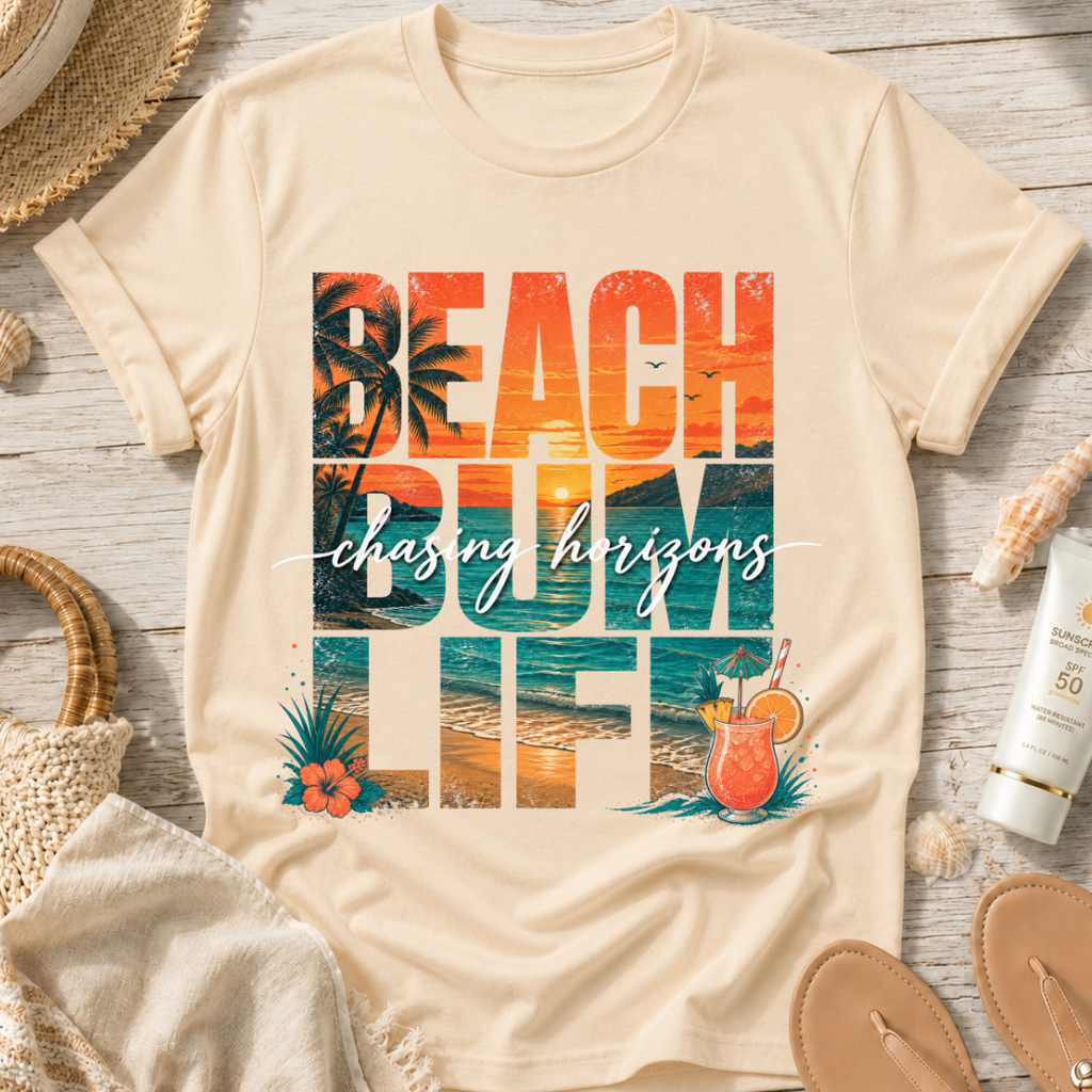 Beach Bum Life T‑Shirt
