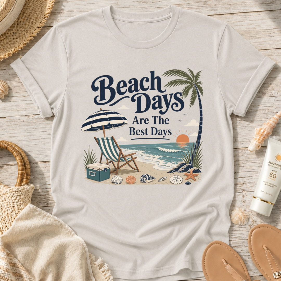 Beach Days Are The Best Days T-Shirt
