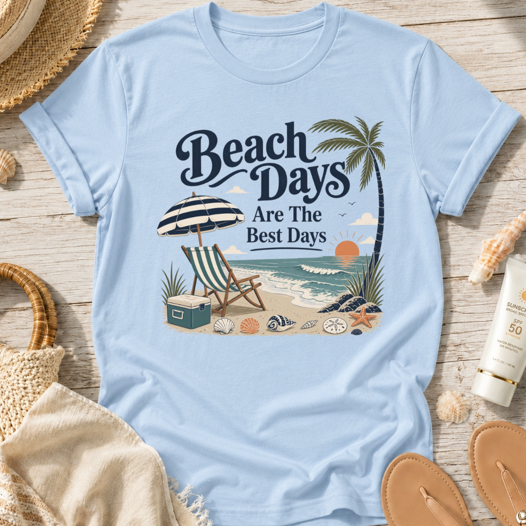 Beach Days Are The Best Days T-Shirt