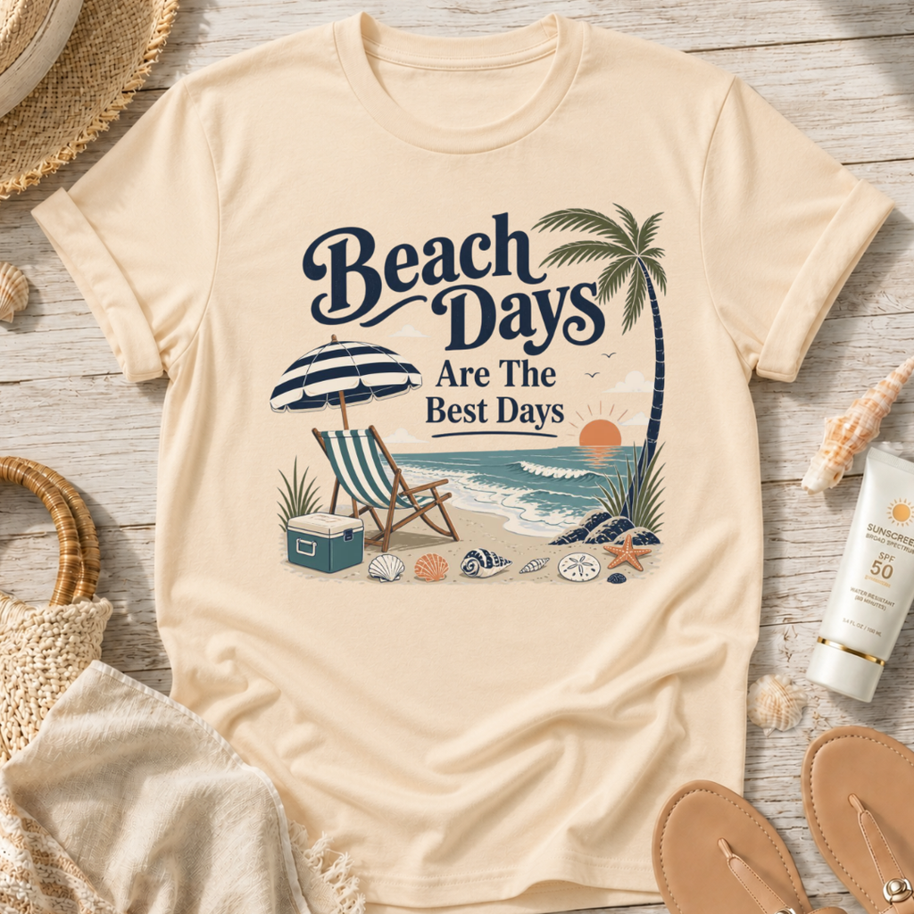 Beach Days Are The Best Days T-Shirt